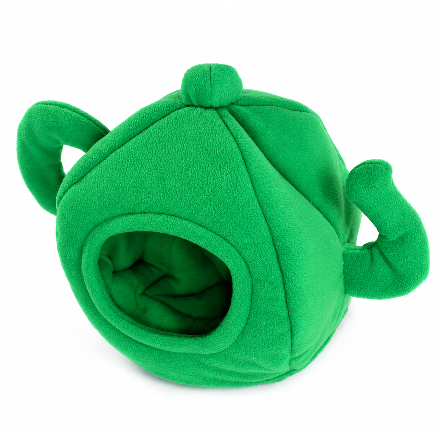 Prototype Green Teapot Guinea Pig Bed With Absorbent Pee Pad