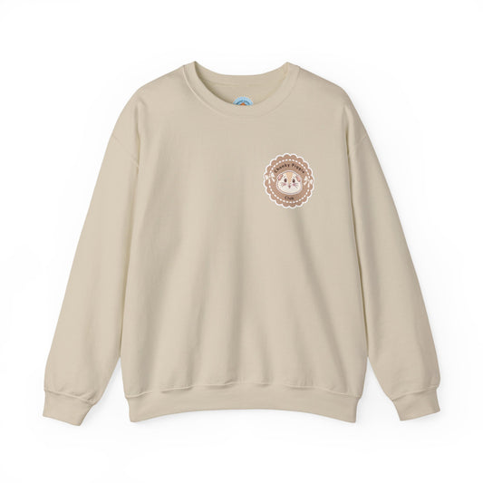 Chonky Piggy Club Halloumi Back Print Crewneck Sweatshirt