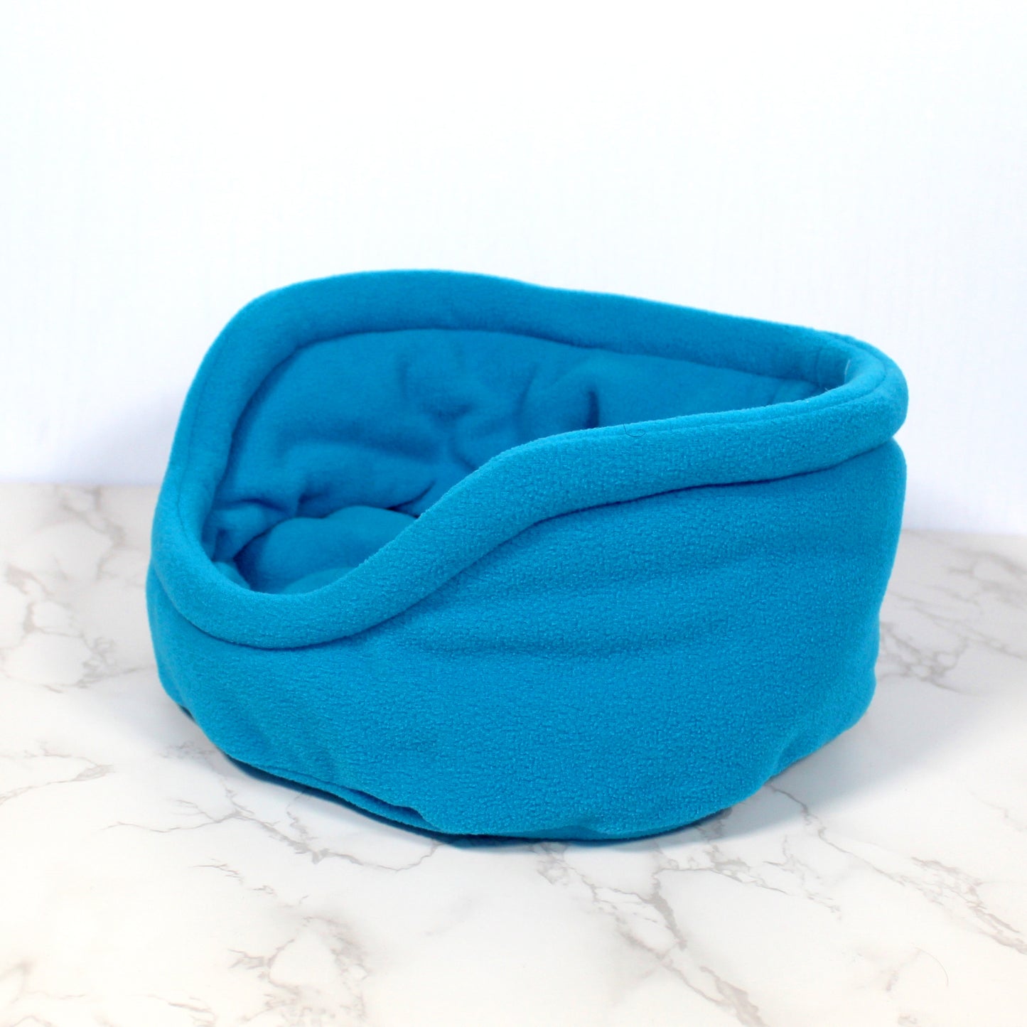 Azure Blue Bed for Guinea Pigs, side view