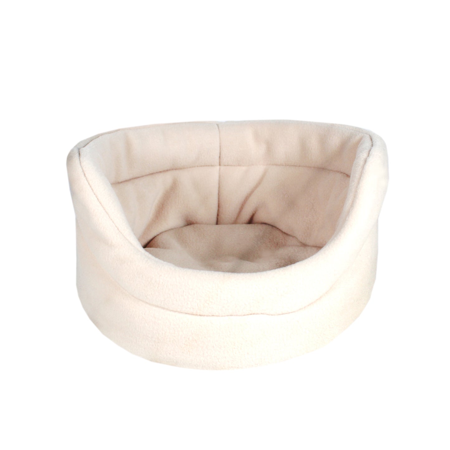 Beige Bed for Guinea Pigs, front view