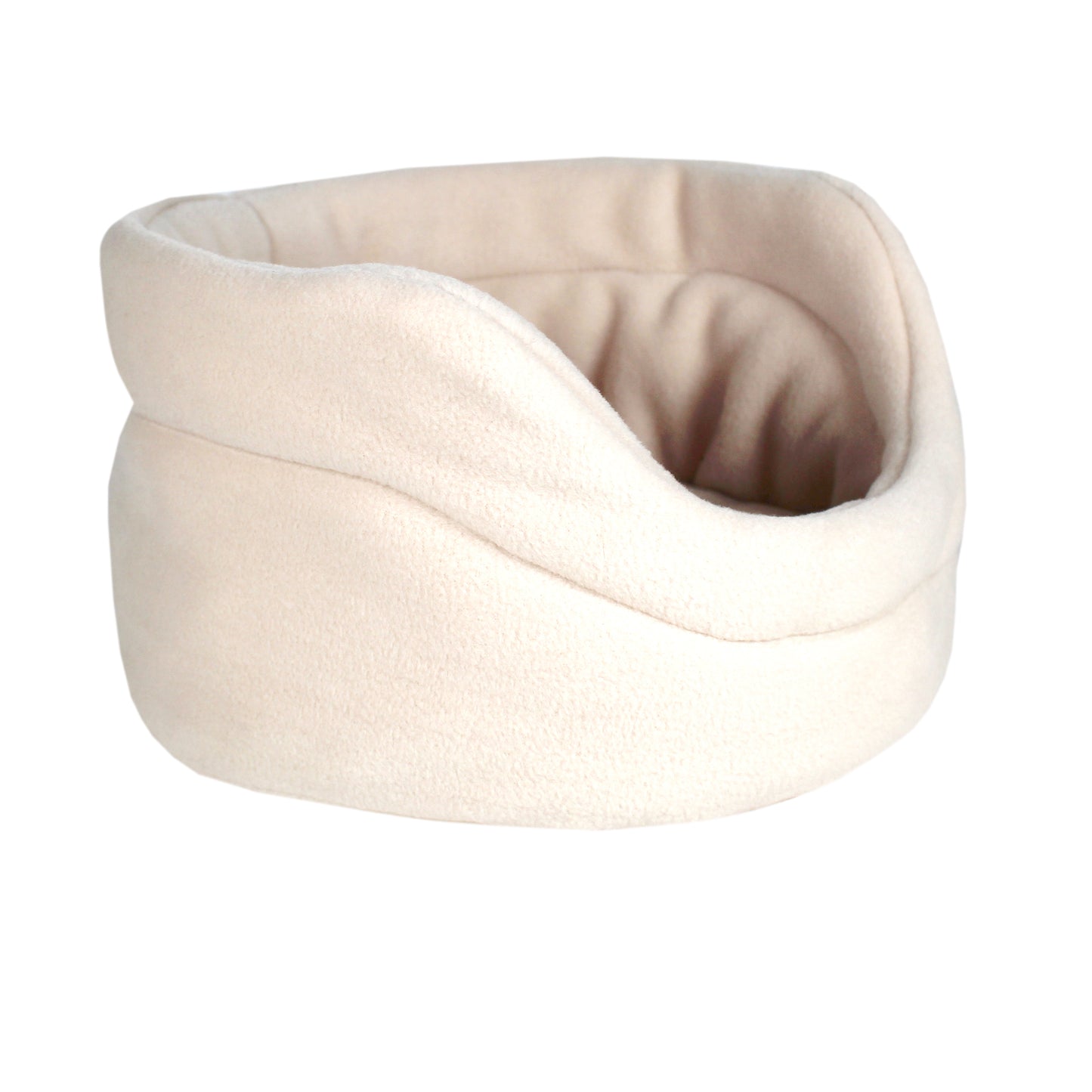Beige Bed for Guinea Pigs, side view