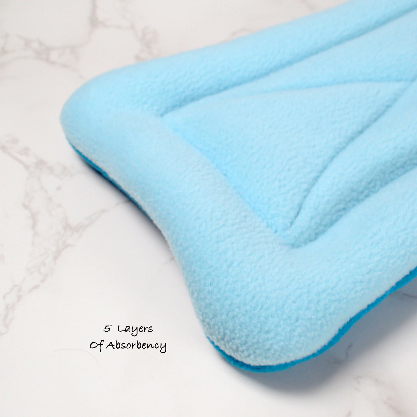 Blue Gingham Squish Tunnel For Guinea Pigs