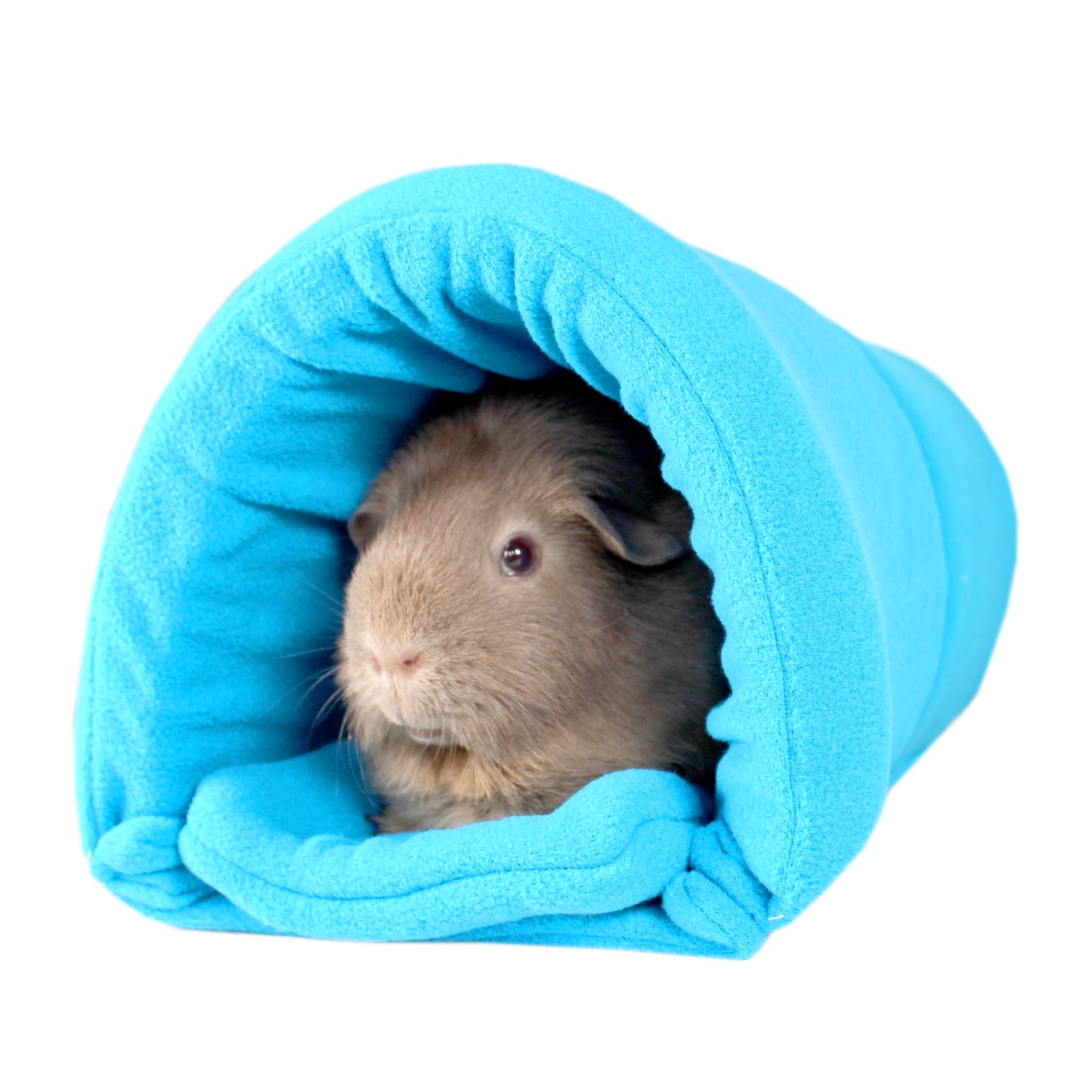 Rich Blue Squish Tunnel for Guinea Pigs