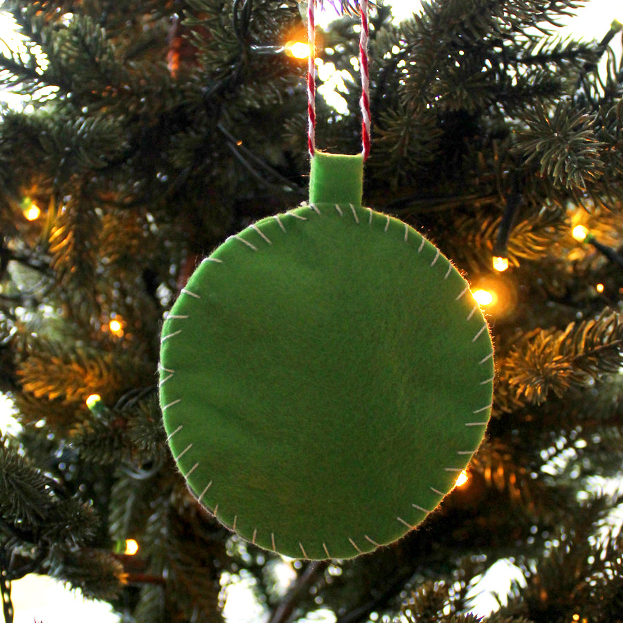 Brown Guinea Pig Bookish Felt Decoration