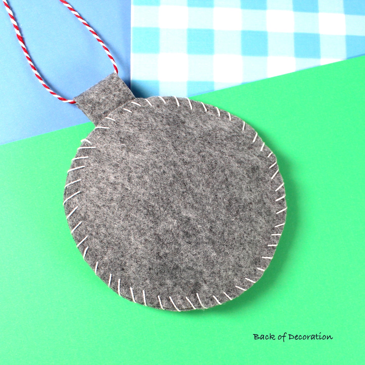 Felt Brown Guinea Pig Decoration