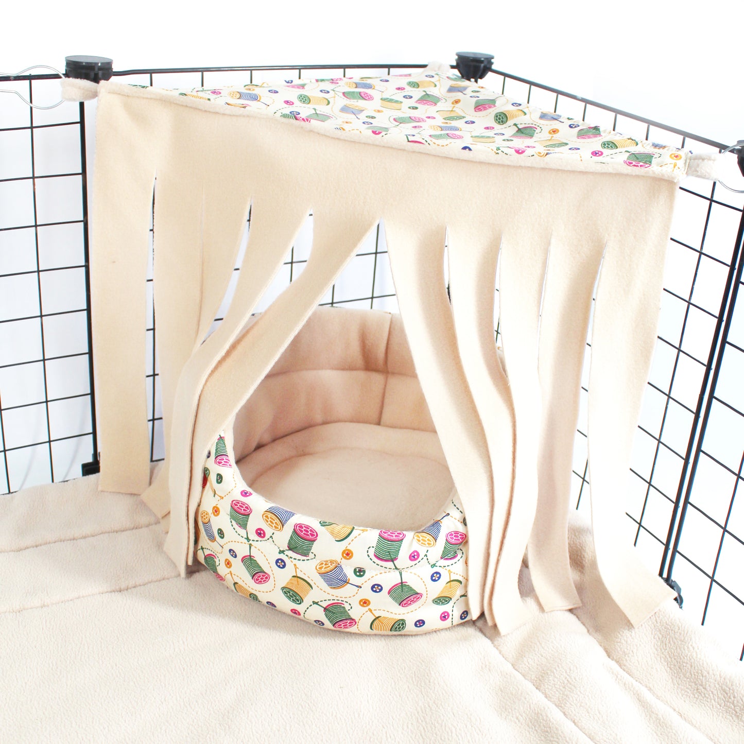 Sew Sweet Corner Fleece Forest