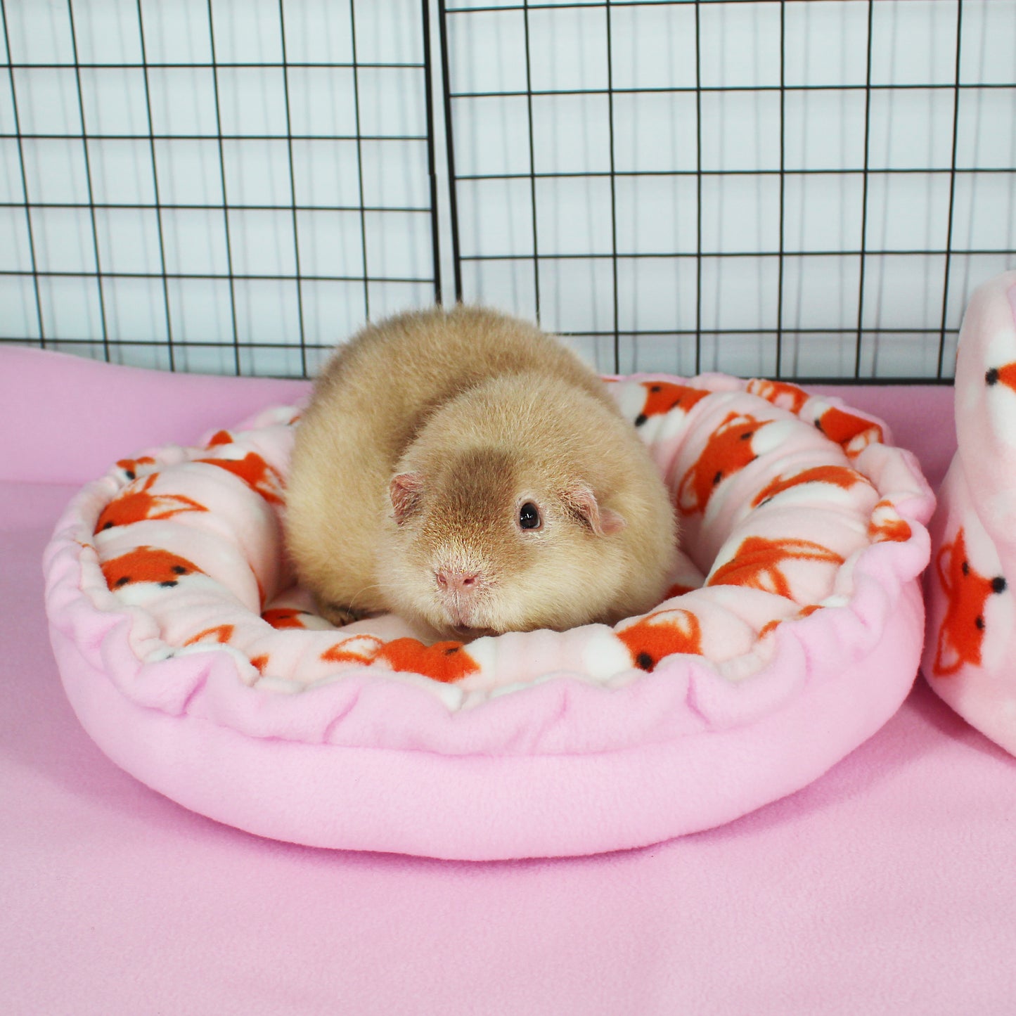 Foxy Fleece Doughnut Bed