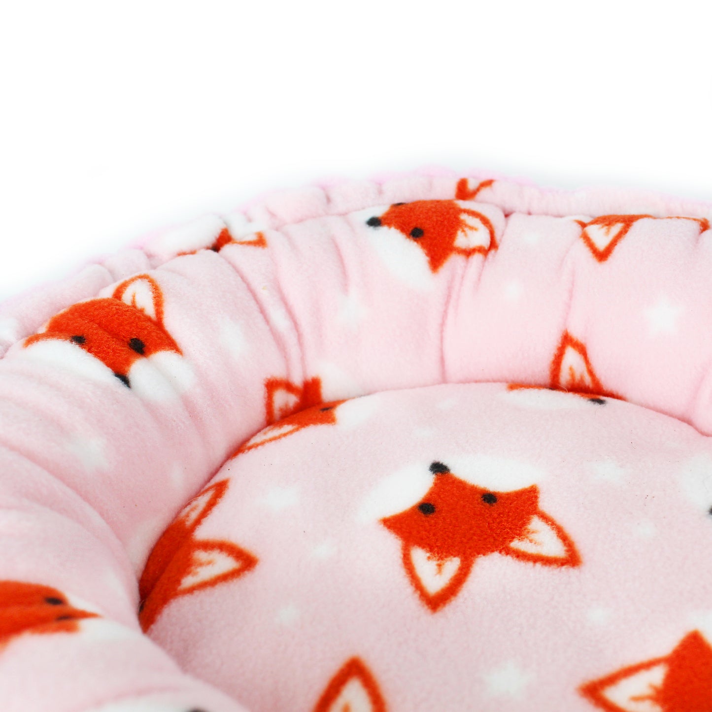 Foxy Fleece Doughnut Bed