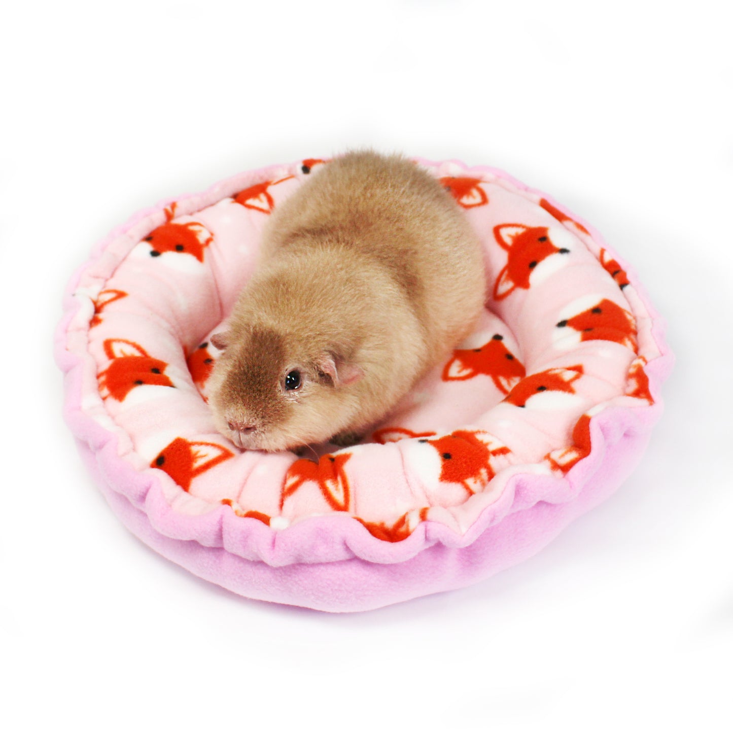 Foxy Fleece Doughnut Bed