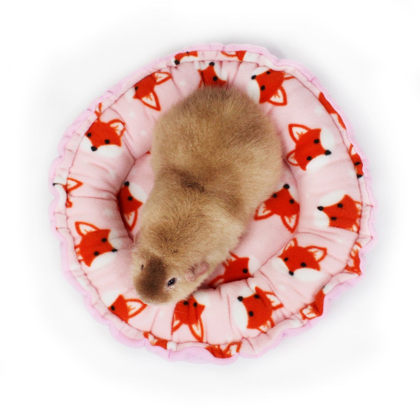 Foxy Fleece Doughnut Bed