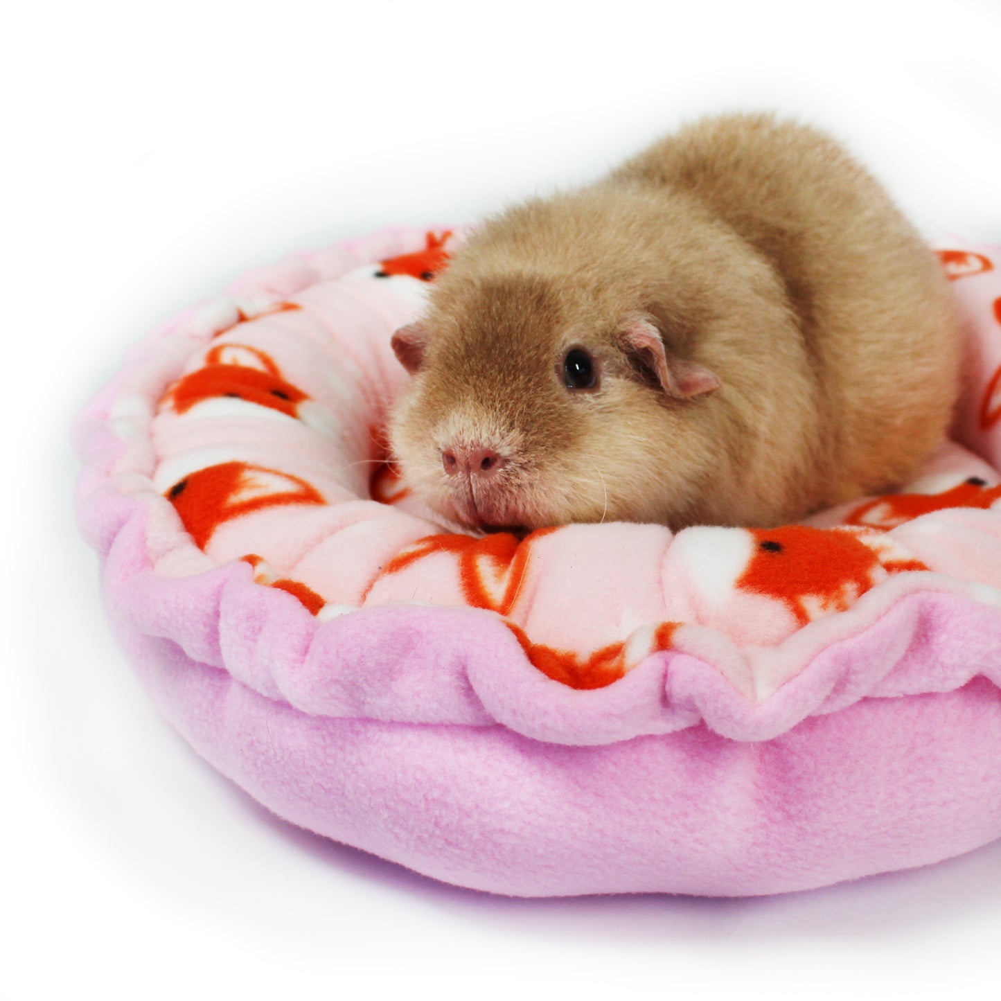 Foxy Fleece Doughnut Bed