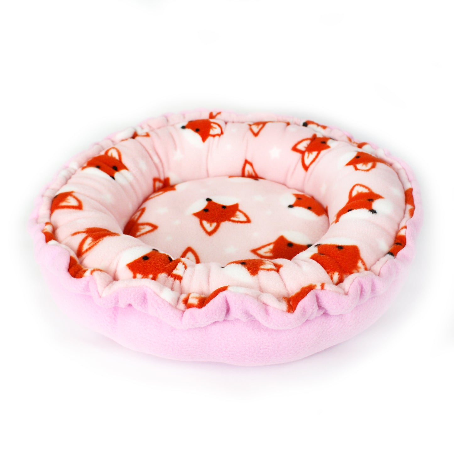 Foxy Fleece Doughnut Bed