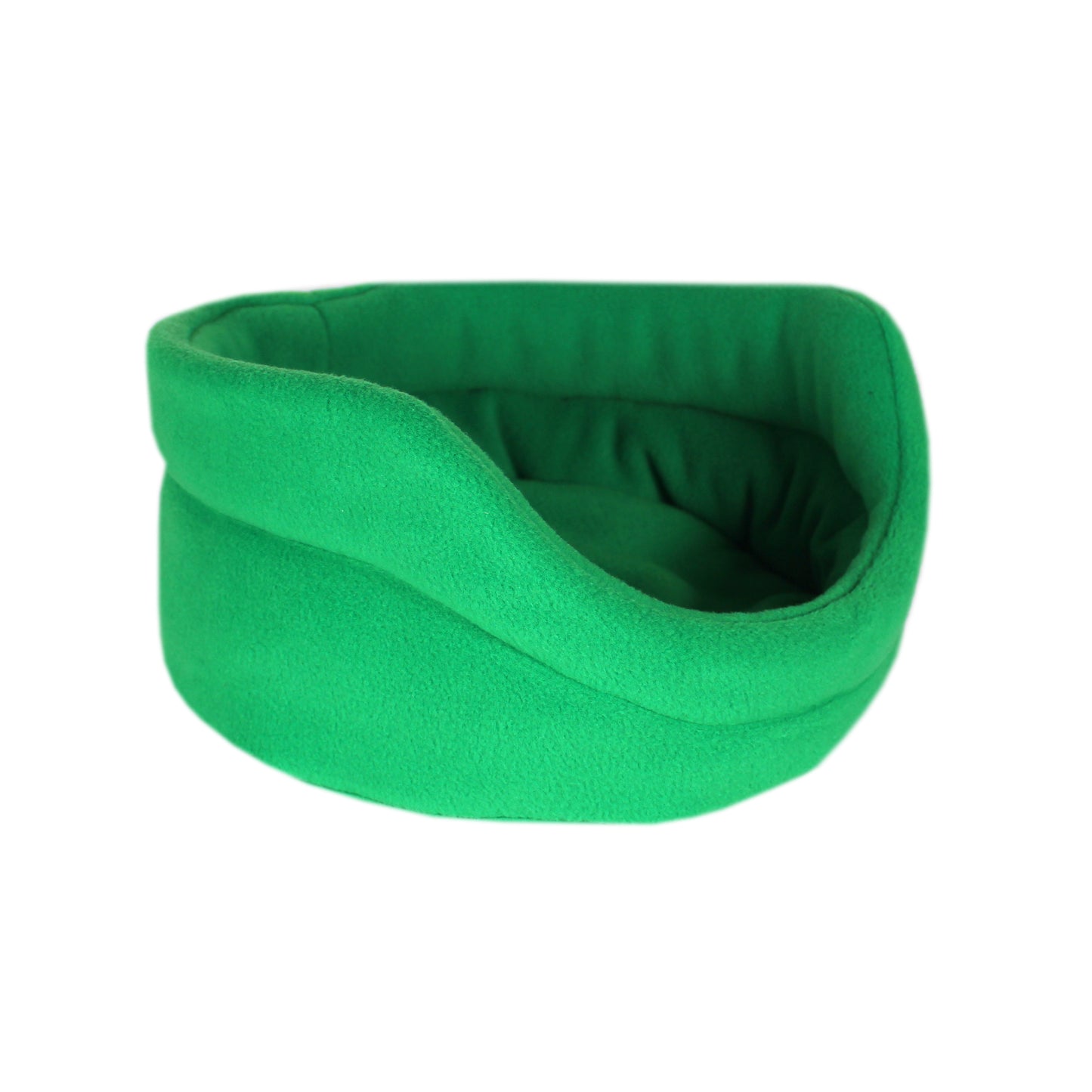 Emerald Green Guinea Pig Bed, side view of the guinea pig bed