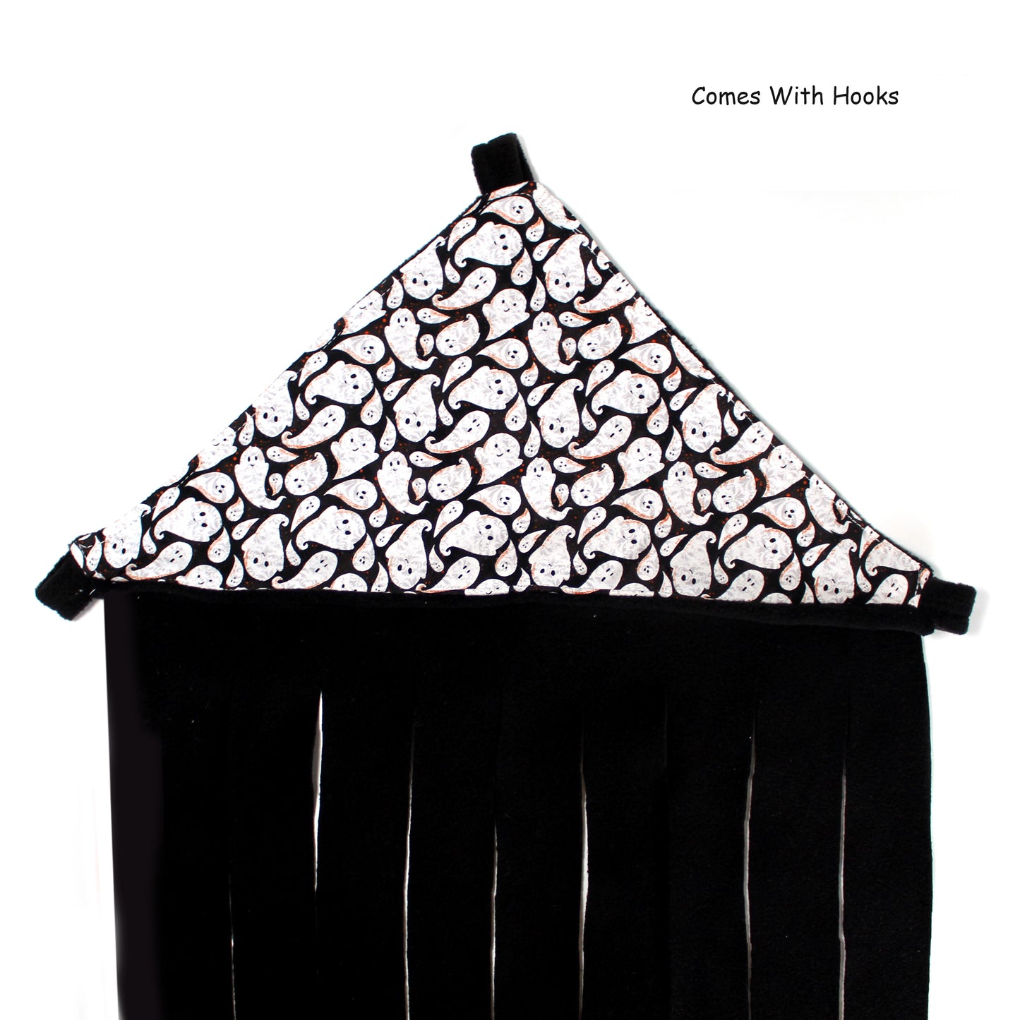 Halloween Ghost Corner Fleece Forest, The full view of the curtain hammock