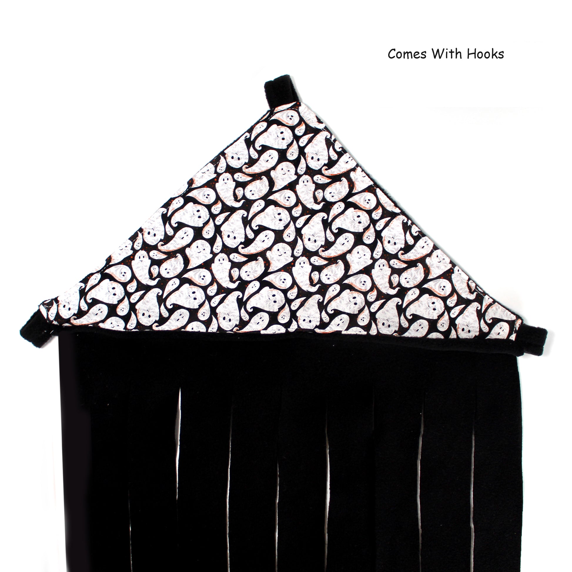 Halloween Ghost Corner Fleece Forest, The full view of the curtain hammock