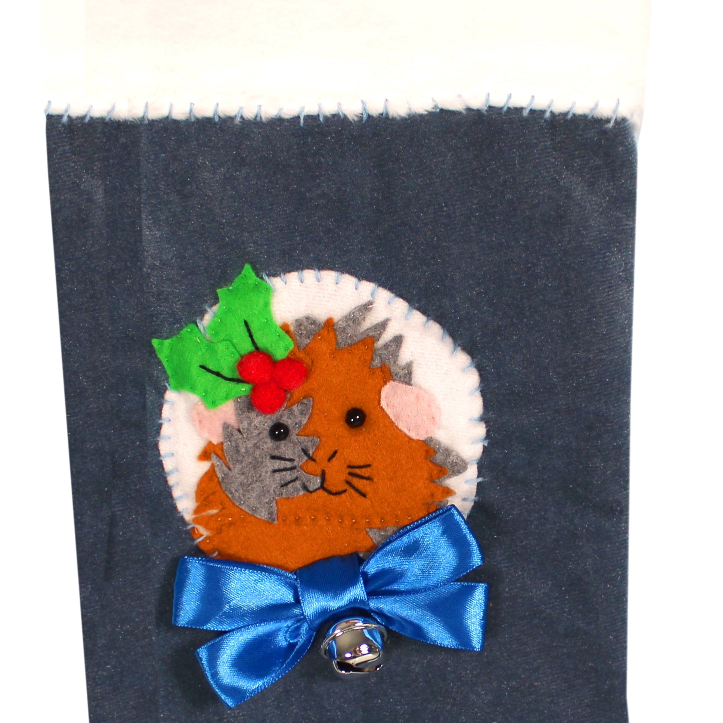 Abyssinian Guinea Pig Luxury Christmas Stocking
