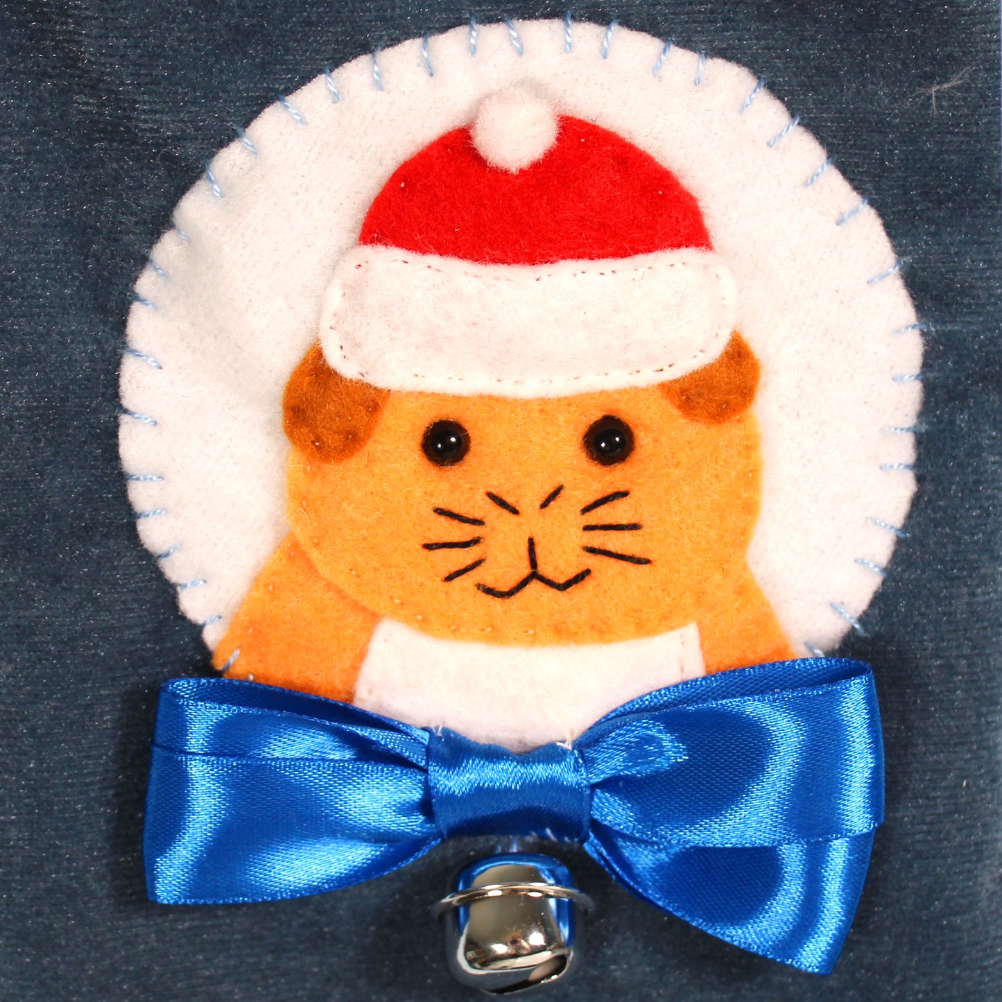 Orange Guinea Pig Luxury Christmas Stocking