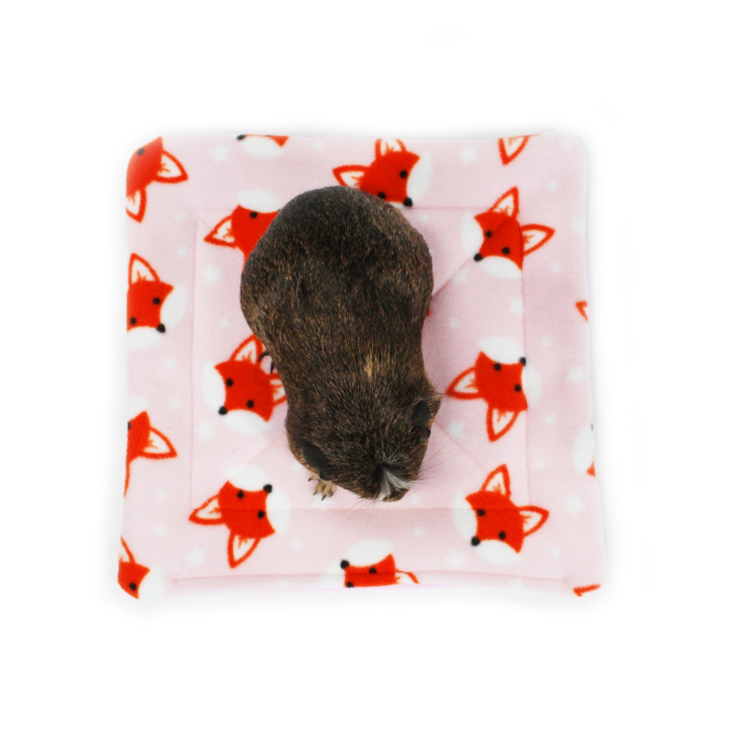 Large Square Foxy Fleece Pee Pad