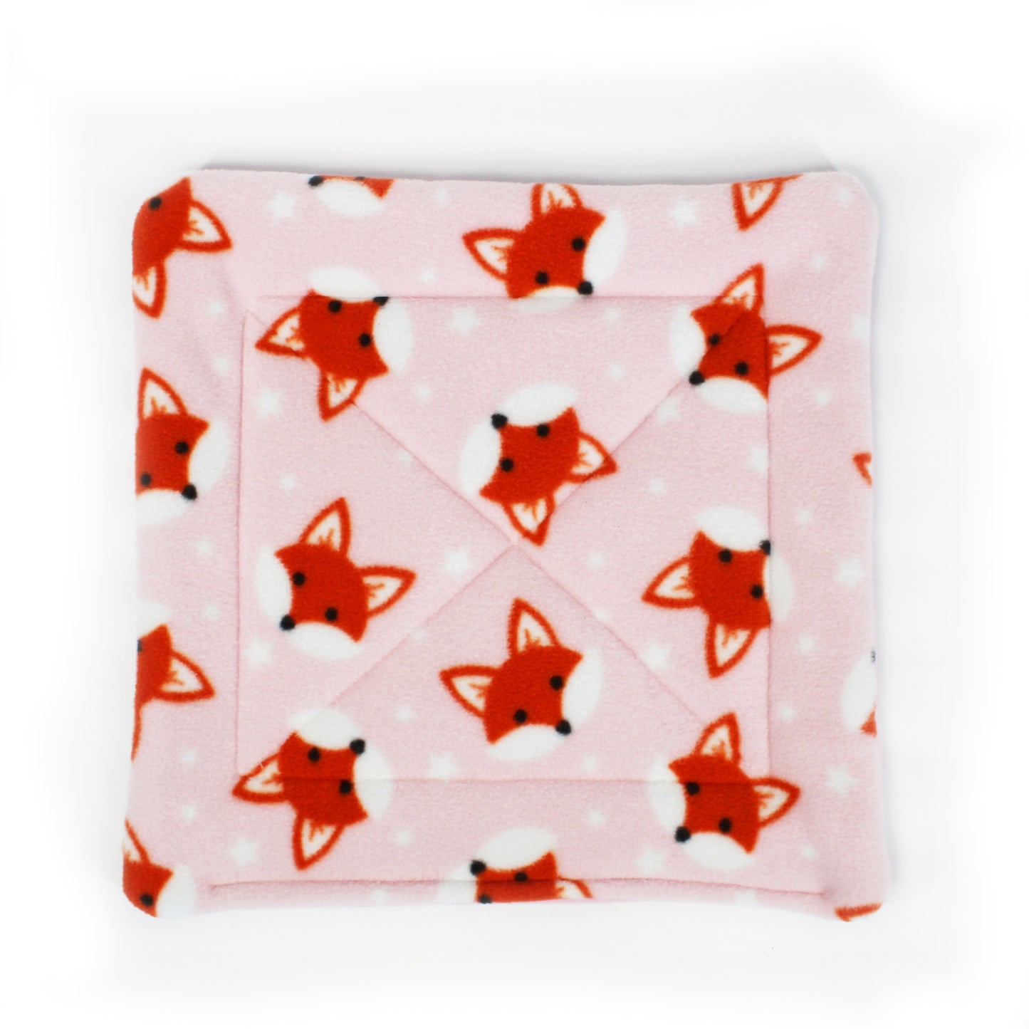Large Square Foxy Fleece Pee Pad