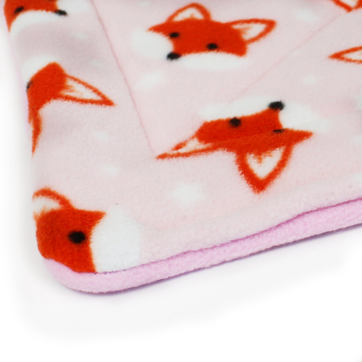 Large Square Foxy Fleece Pee Pad