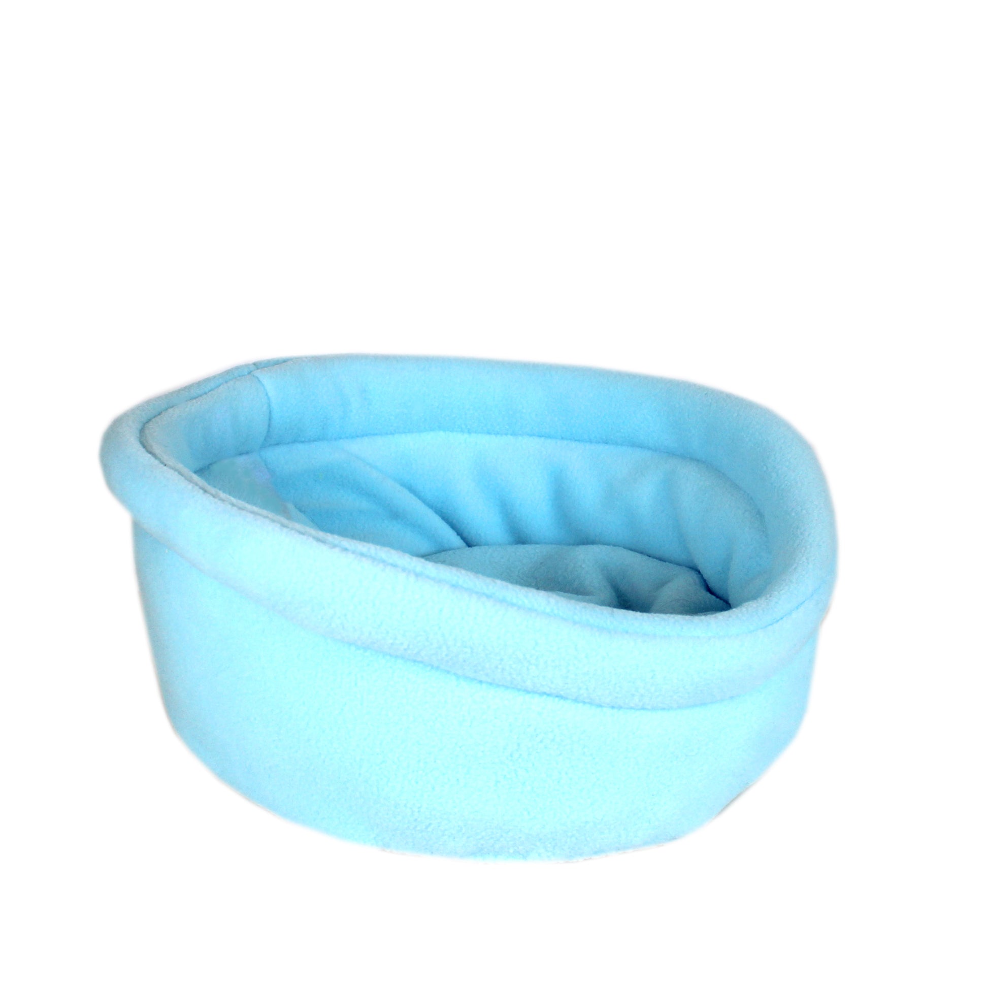 Baby Blue Guinea Pig Bed, side view