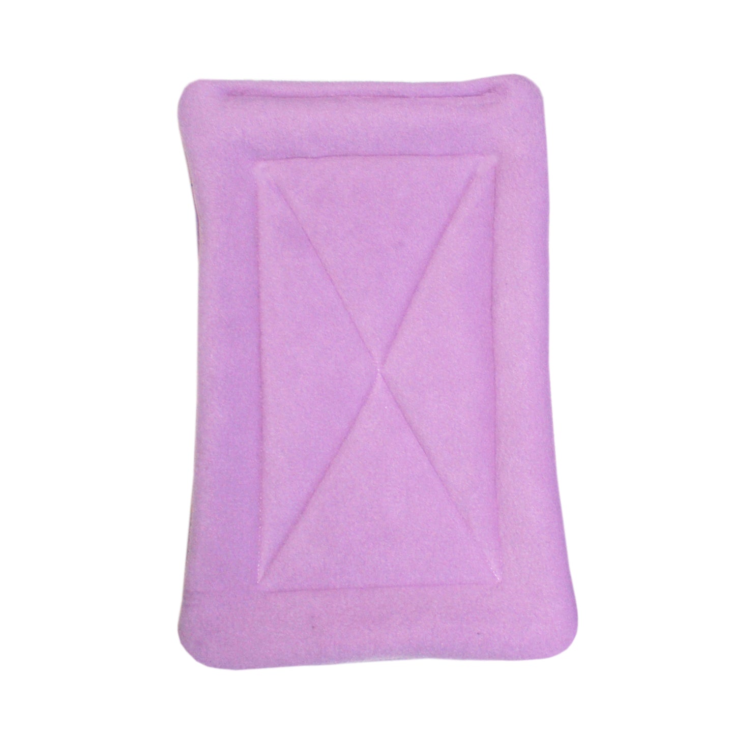 Pair of Absorbent Lilac Fleece Pee Pads For Guinea Pig
