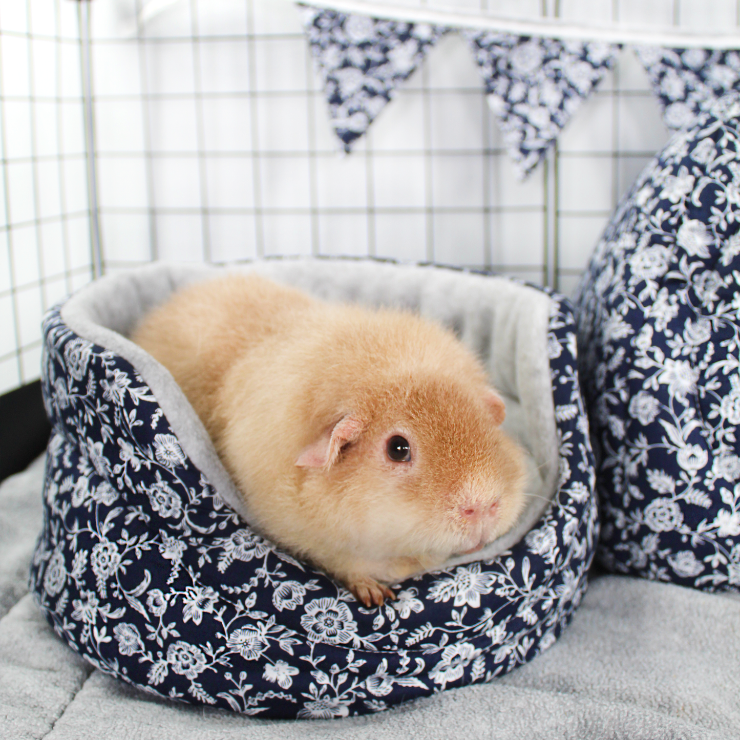 Vintage Floral Guinea Pig Accessory Bundle