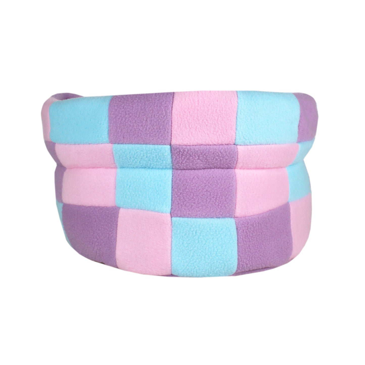 Lilic Patchwork Guinea Pig Bed - Lilic, Pink and Blue