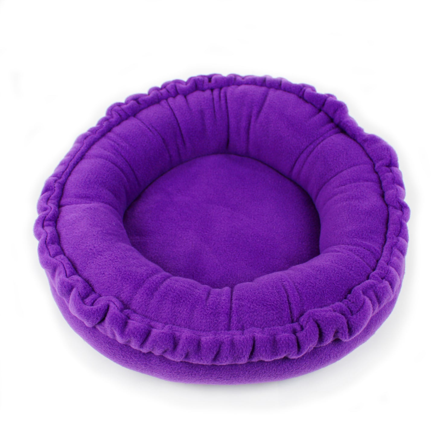 Plain Purple Doughnut Bed