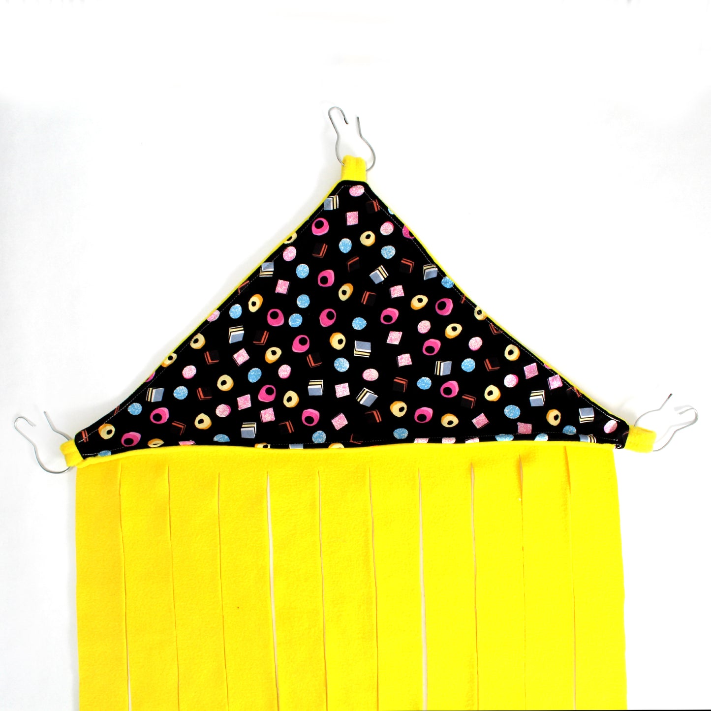 Liquorice Allsorts Corner Fleece Forest for Guinea Pigs, full view of the fleece forest