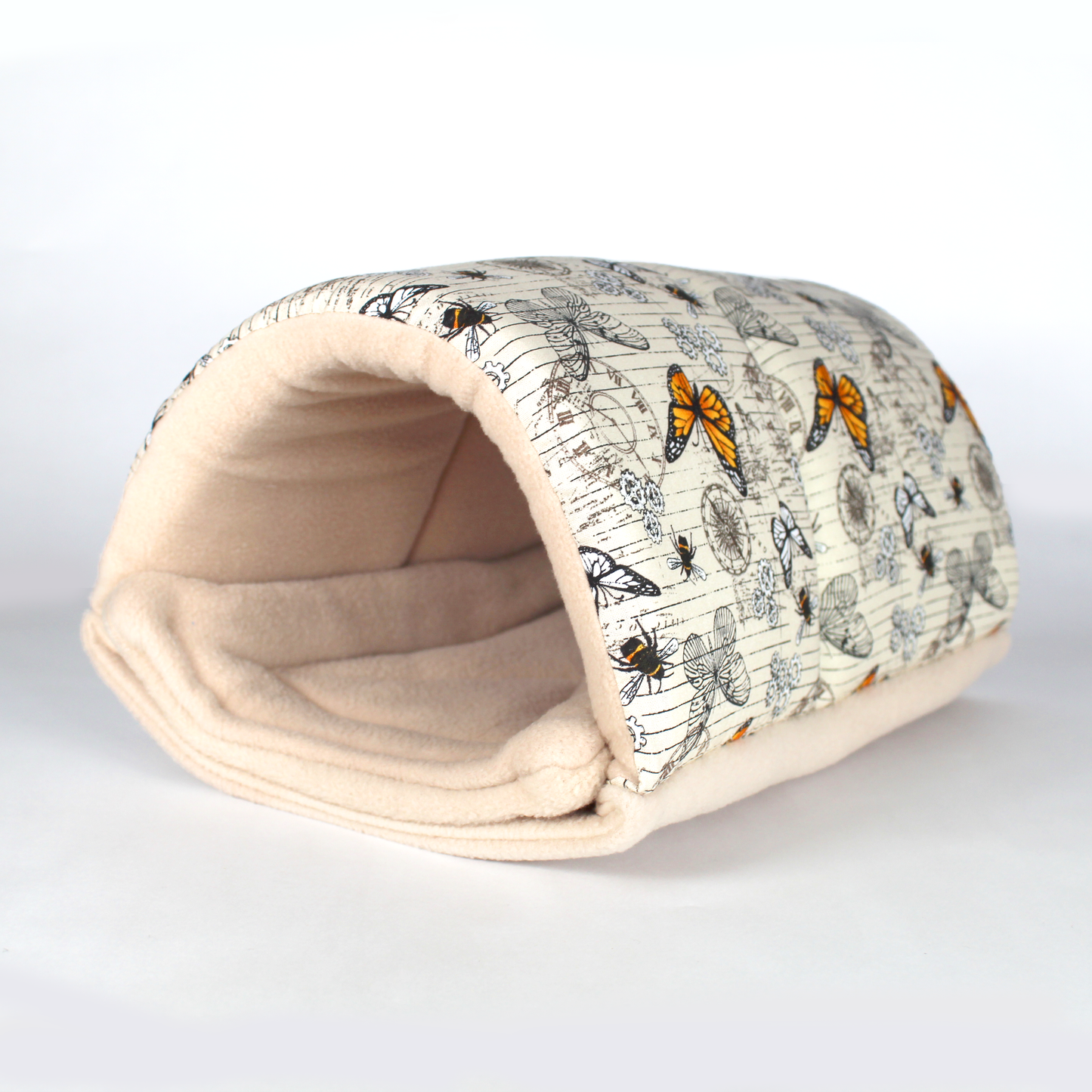 Steampunk Butterfly Squish Tunnel, front view guinea pig hideout