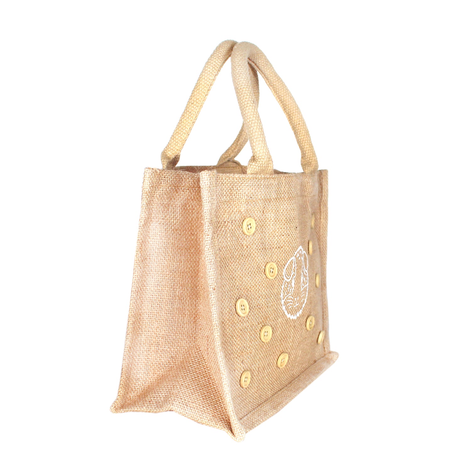 Small Guinea Pig Hessian Bag