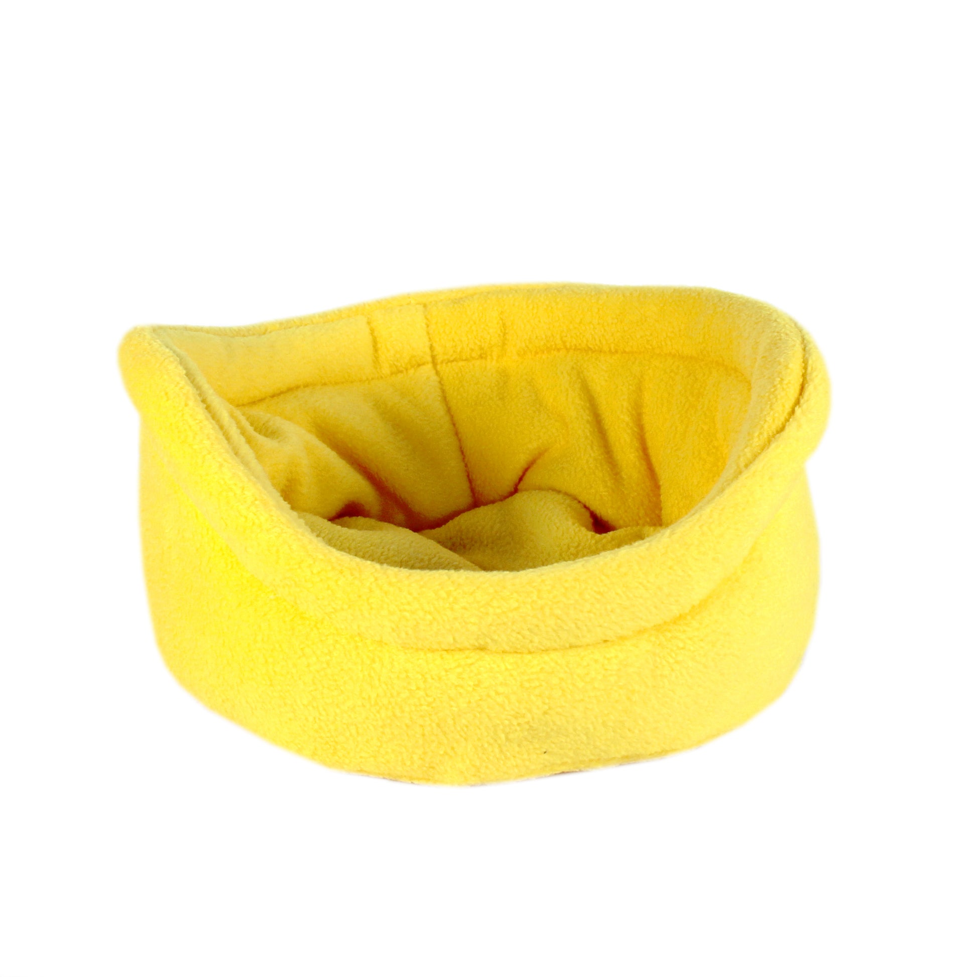 Yellow Guinea Pig Cuddle Cup, front view empty