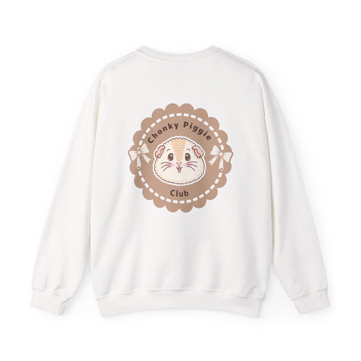 Chonky Piggy Club Halloumi Back Print Crewneck Sweatshirt