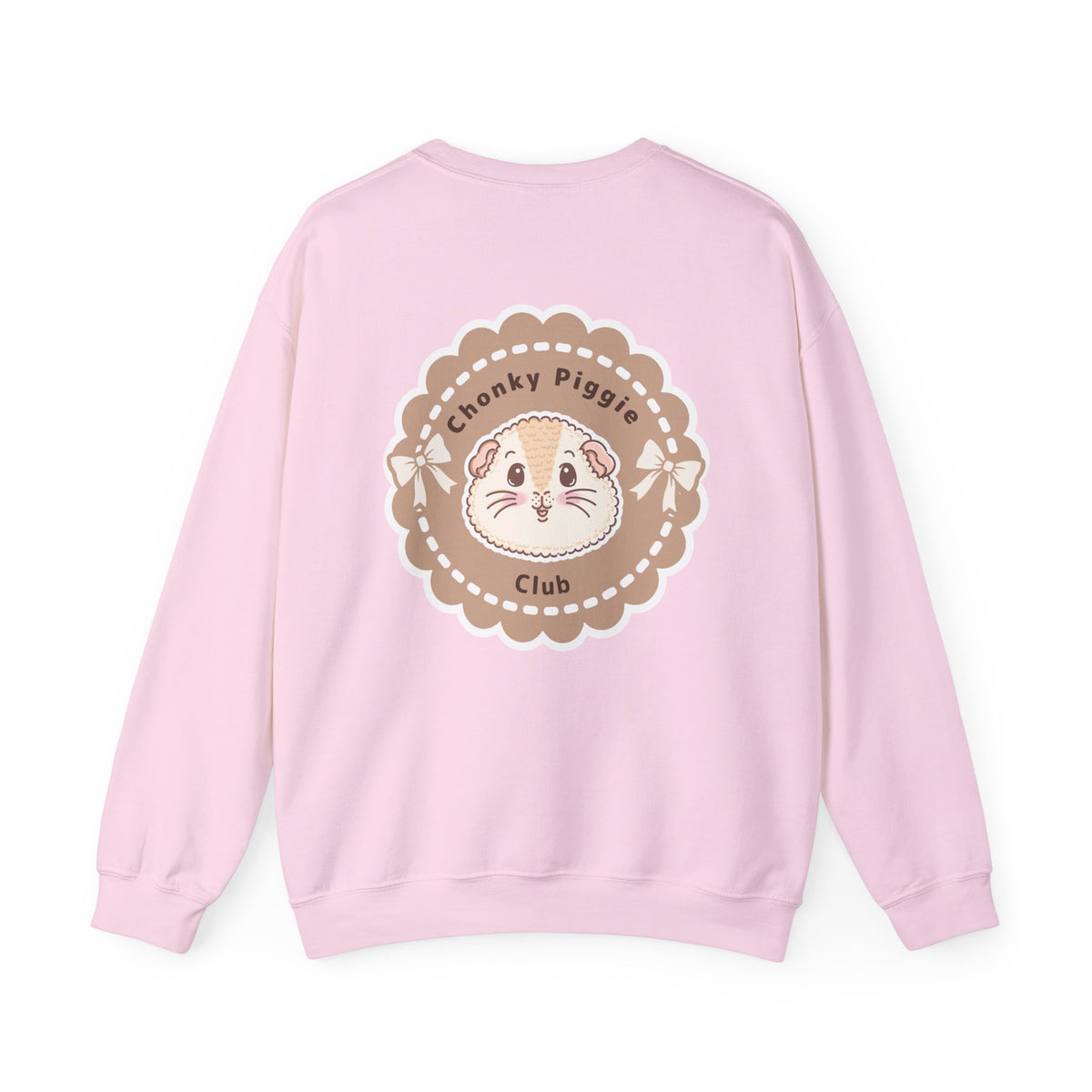Chonky Piggy Club Halloumi Back Print Crewneck Sweatshirt