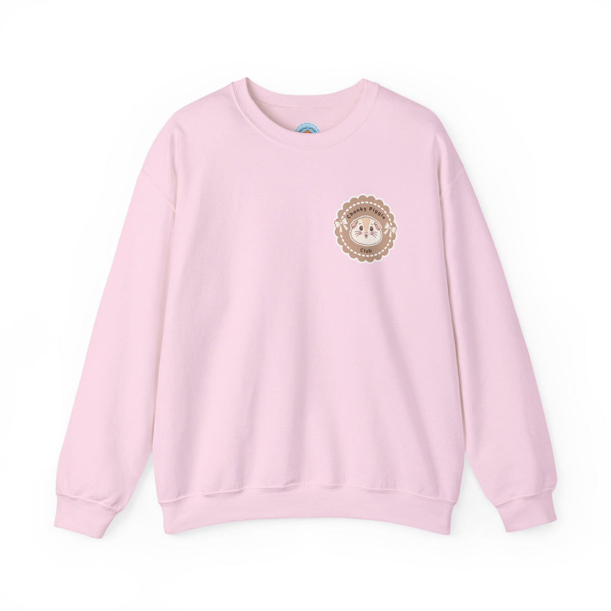 Chonky Piggy Club Halloumi Back Print Crewneck Sweatshirt