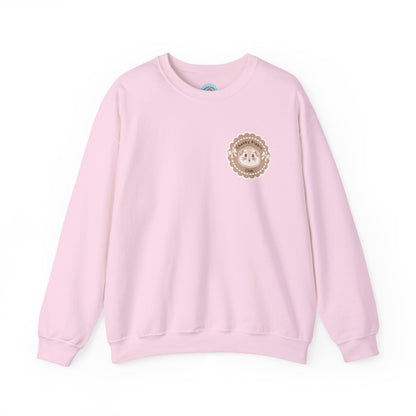 Chonky Piggy Club Halloumi Back Print Crewneck Sweatshirt