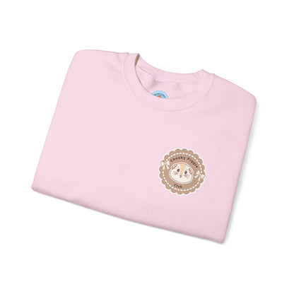 Chonky Piggy Club Halloumi Back Print Crewneck Sweatshirt