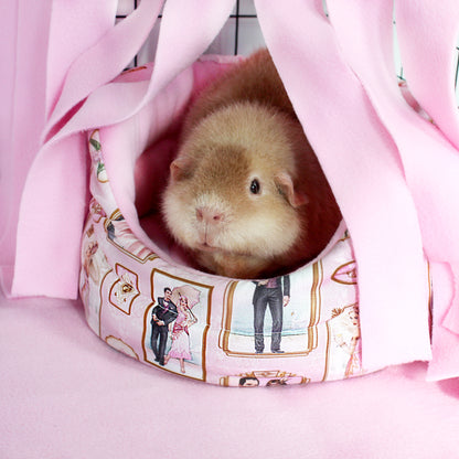 Pink Art Deco Cuddle Cup Bed