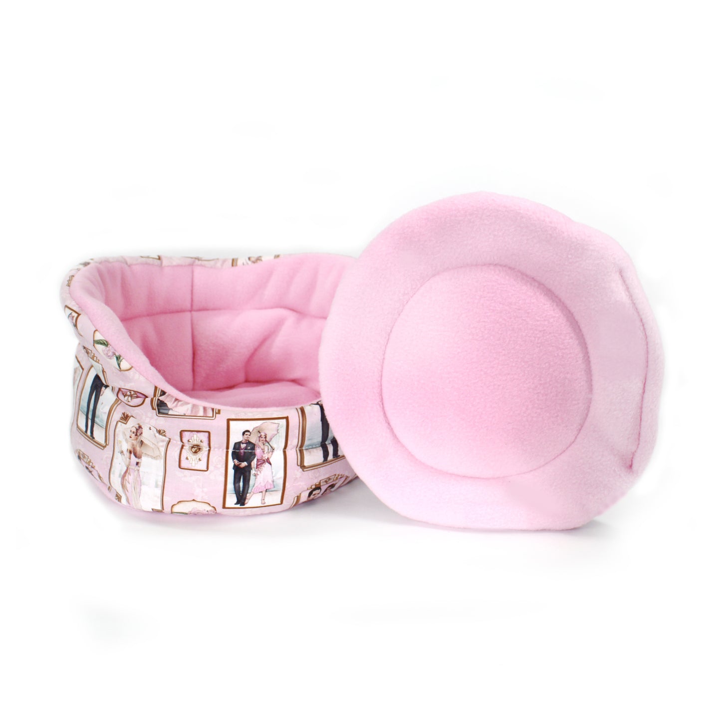 Pink Art Deco Guinea Pig Accessory Bundle