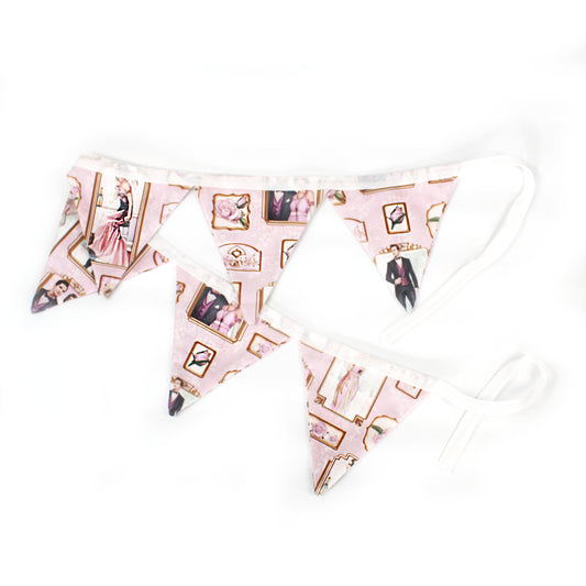 Pink Art Deco Bunting