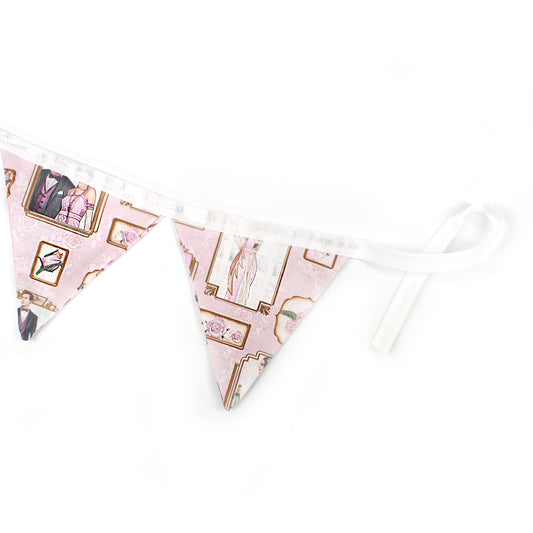 Pink Art Deco Bunting
