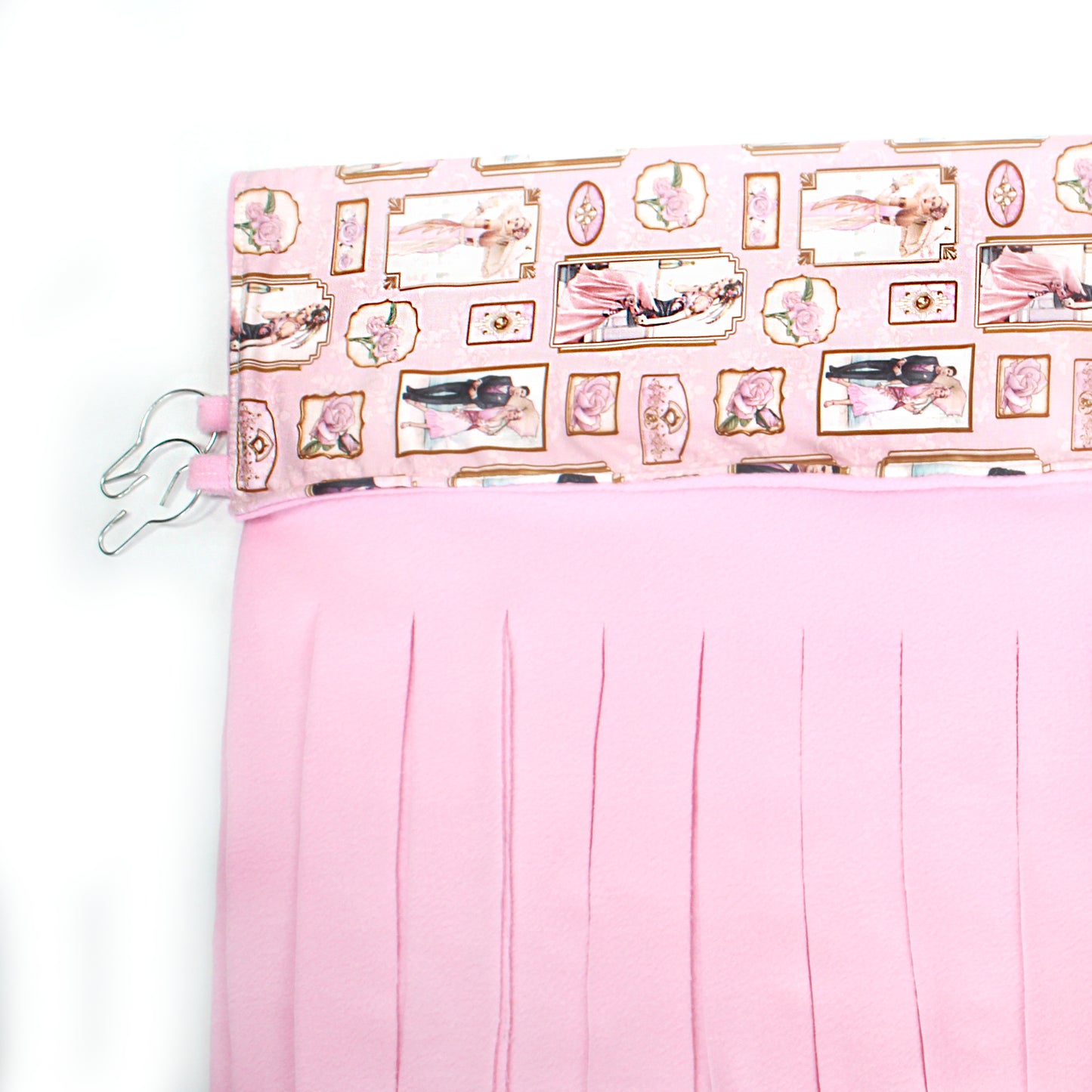 Pink Art Deco Large Fleece Forest