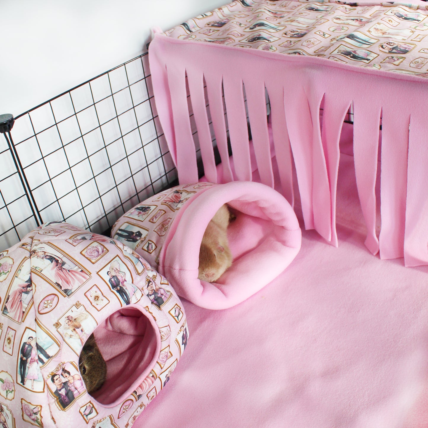 Pink Art Deco Cuddle Sack