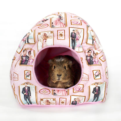 Pink Art Deco Guinea Pig Accessory Bundle