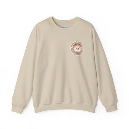 Chonky Piggy Club Halloumi Back Print Crewneck Sweatshirt