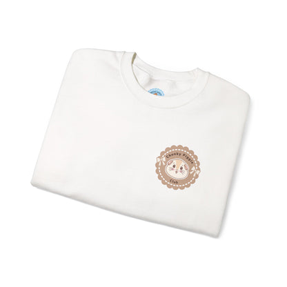 Chonky Piggy Club Halloumi Back Print Crewneck Sweatshirt