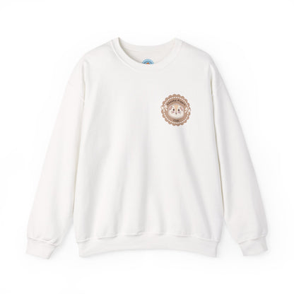 Chonky Piggy Club Halloumi Back Print Crewneck Sweatshirt