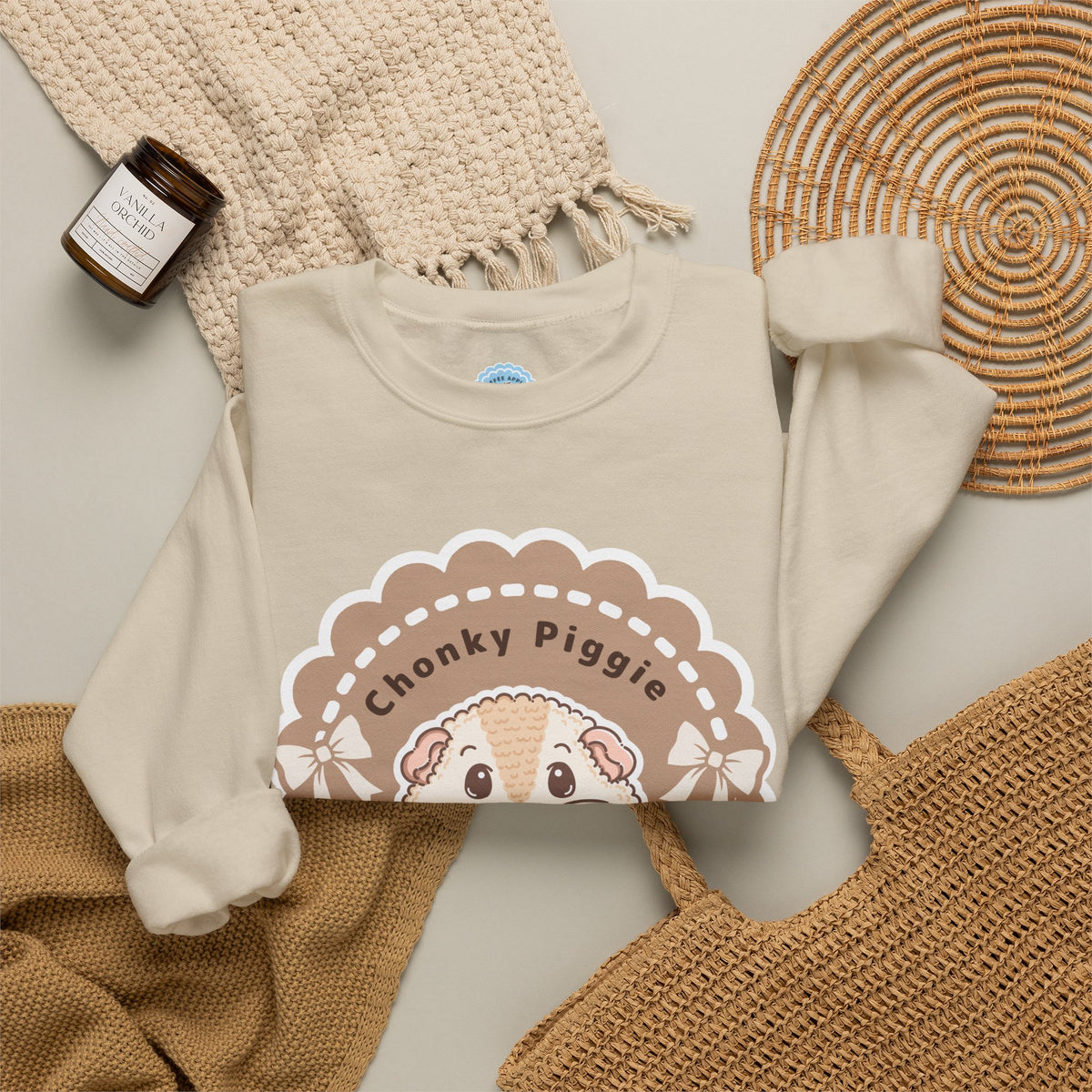 Chonky Piggy Club Halloumi Crewneck Sweatshirt