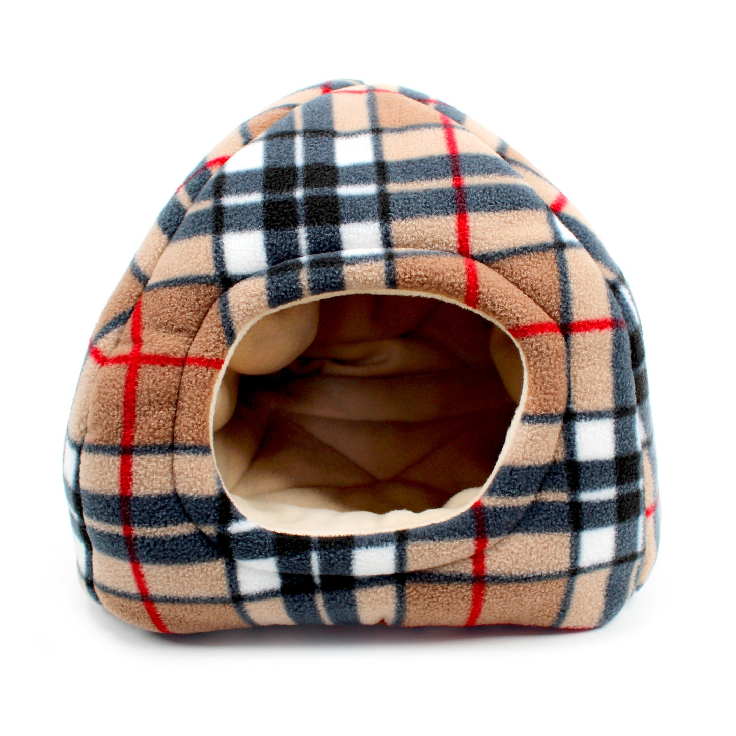 Beige Nova Checked Hidey House
